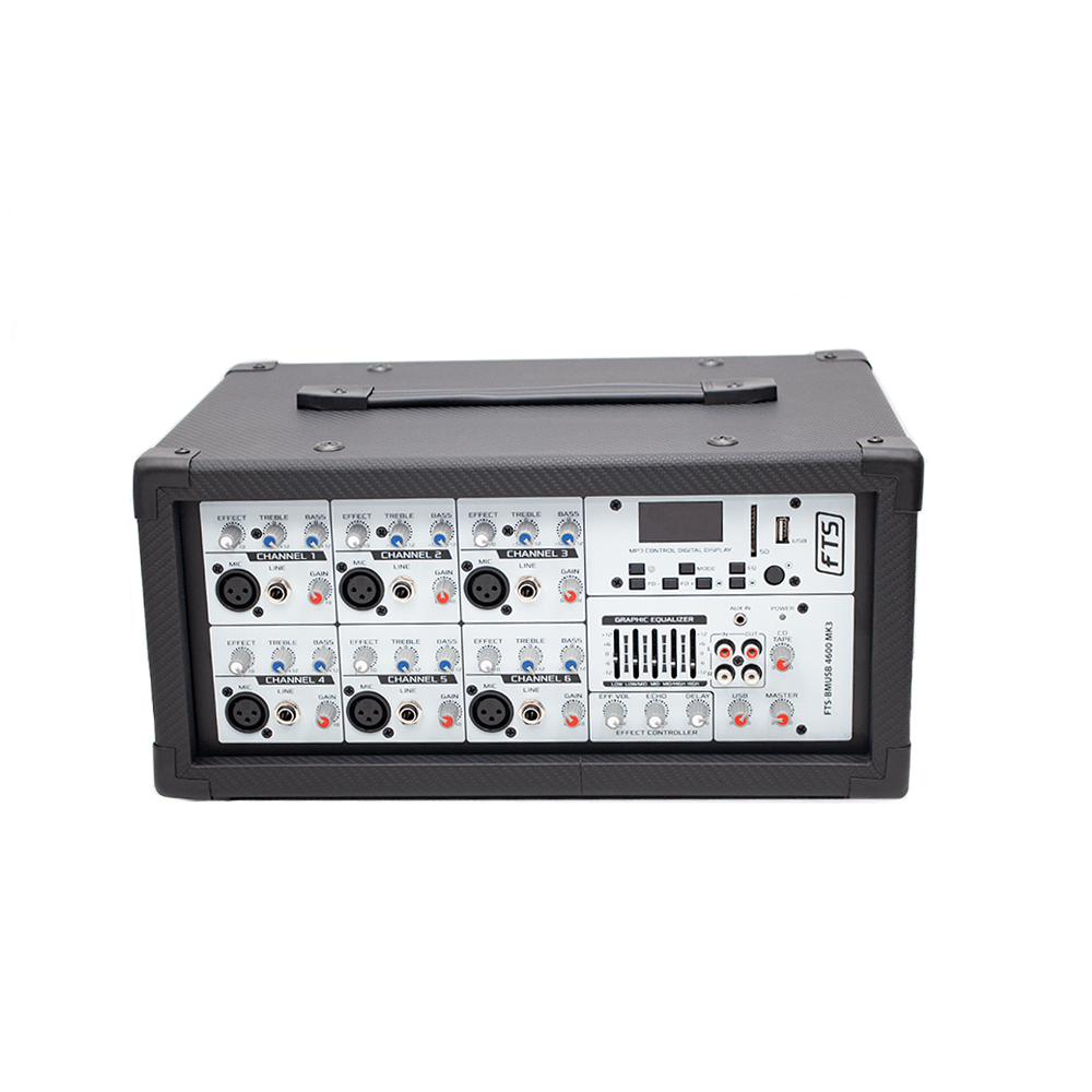 Fastrak Sound System Powered Mixers | Amplified Sound Mixers – Fastrak