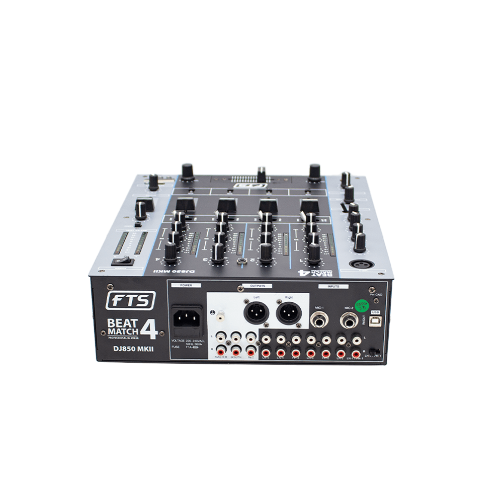 FTS Beat Match 4 - CH DJ Mixer [FTS - DJ850 MKII] - Fastrak