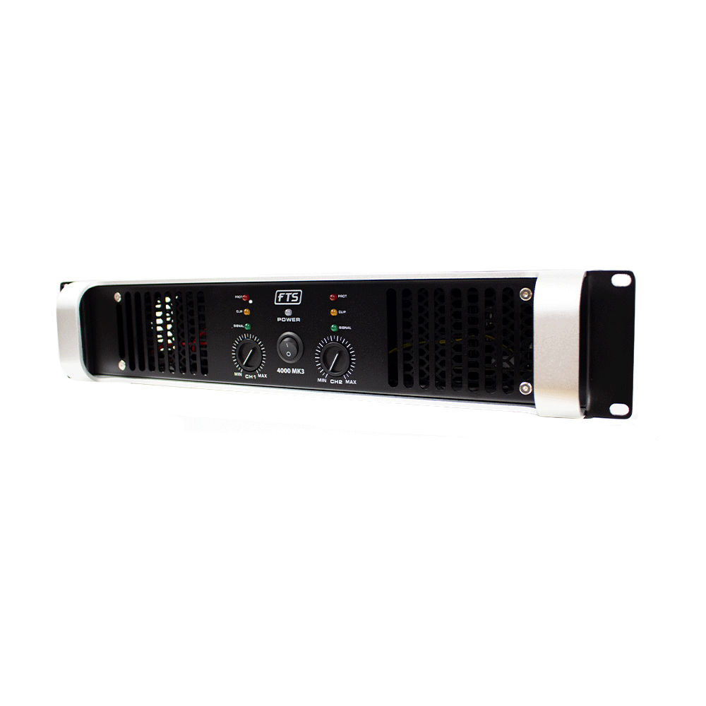 FTS Professional Power Amplifier FTS - 4000 MK3 - Fastrak