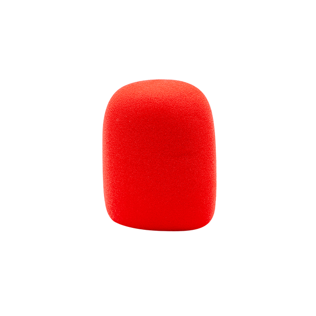 FTS D - 01 - R Microphone Windshield (Red) - Fastrak