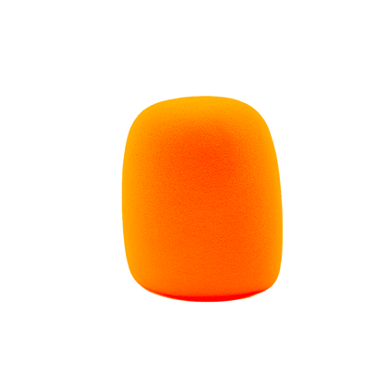 FTS D - 01 - O Microphone Windshield (Orange) - Fastrak