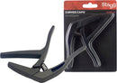 Stagg SCPXCU Acoustic/Electric Guitar Capo (Black)