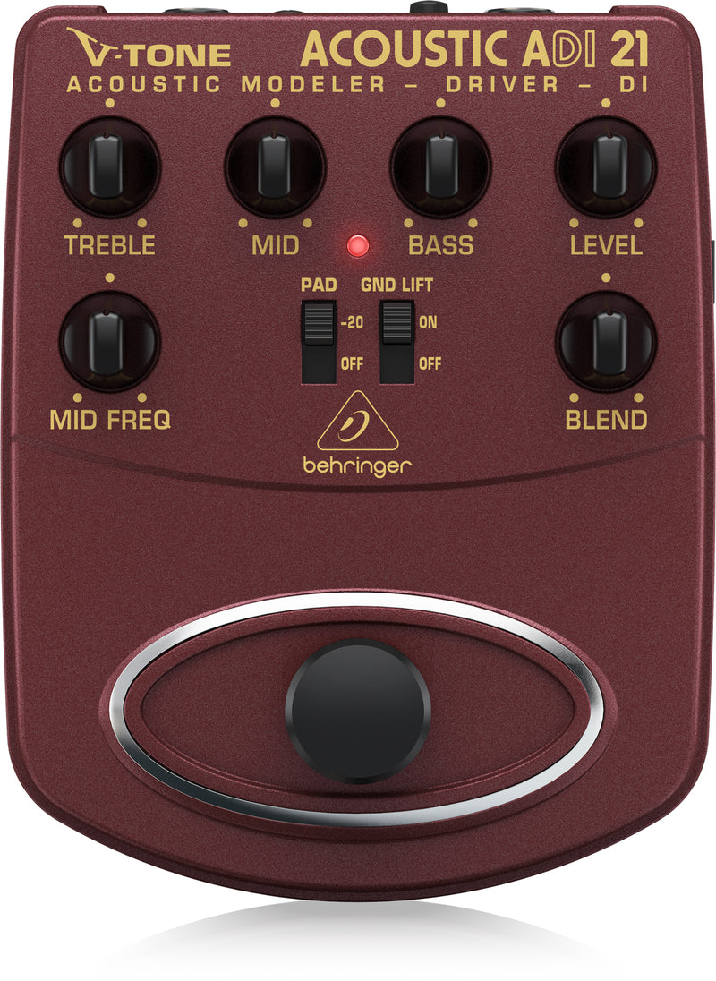 Behringer ADI21 Acoustic Amp Modeler