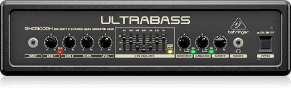 Behringer BXD3000H 300W Bass Amplifier