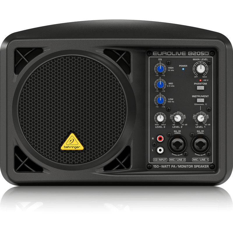 Behringer B205D 150-Watt PA/Monitor Speaker System,fastrak-sa.