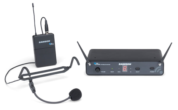 Samson CON 88 HS5 Concert 88 UHF Selectable Frequency Headset Mic System HS5