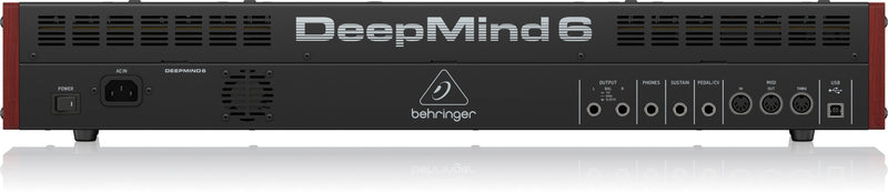 Behringer Deepmind 6 6-Voice Polyphonic Synthesizer
