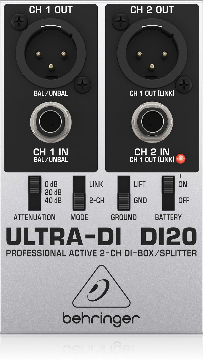 Behringer DI20 Active Stereo DI-Box