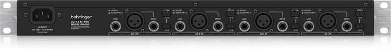 Behringer Di4000 V2 Professional 4-Channel Active Di-Box