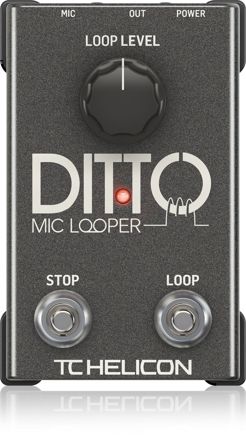 TC Electronic Ditto Mic Looper Effects Pedal