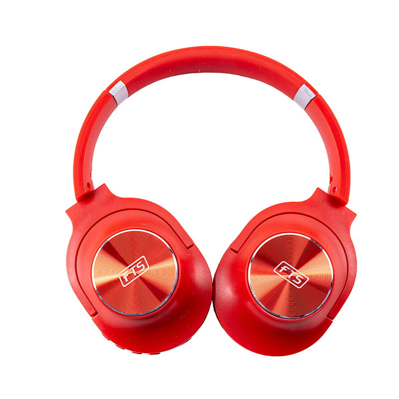 FTS KD21 Bluetooth Headphone (Red),fastrak-sa.
