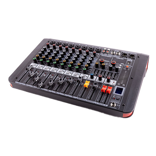 FTS E128 8 Channel 170W Powered Mixer