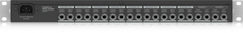 Behringer HA8000 V2 8-Channel Headphones Amplifier