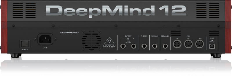 Behringer Deepmind 12D 12-Voice Polyphonic Desktop Synthesizer