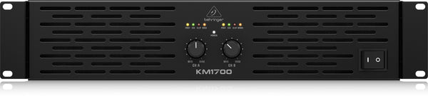 Behringer KM1700 1700W 2-Channel Sapeker Amplifiers