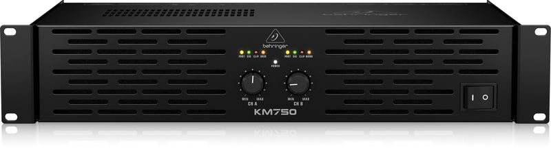 Behringer KM750 750W 2-Cahnnel Speaker Amplifier