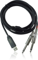 Behringer Line 2 USB Line-In To USB Audio Interface Cable