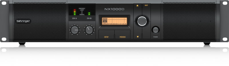 Behringer NX1000D 1000W 2-Channel Speaker Amplifier