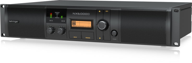 Behringer NX6000D 6000W 2-Channel Speaker Amplifier
