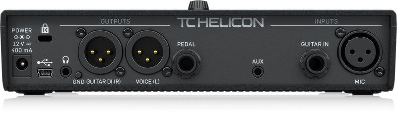 TC Helicon PLAY ACOUSTIC Vocal and Acoustic Guitar Effects Stompbox