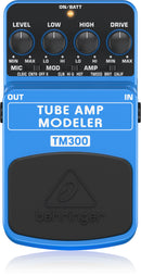 Behringer TM300 Tube Amplifier Modeling Effects Pedal