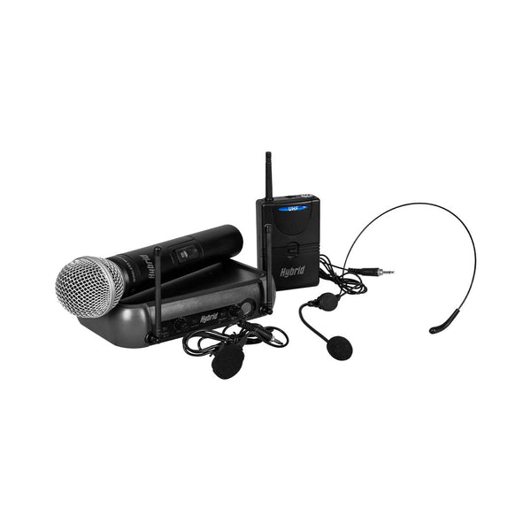 Hybrid Mini U-DF Handheld/Beltpack Wireless Microphone system
