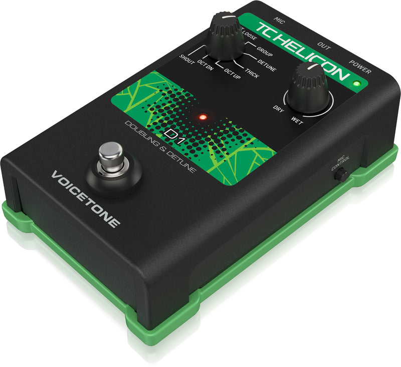 TC Helicon VOICETONE D1 Vocal Doubling Effects Processor