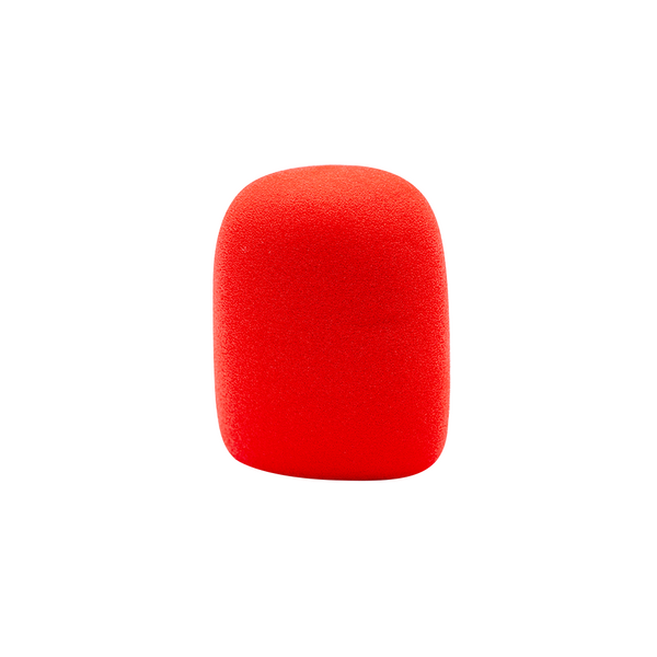 FTS D-01-R Microphone Windshield (Red)