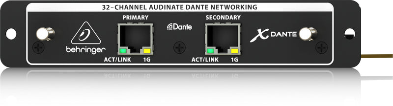 Behringer X-Dante High-Performance 32-Channel Audinate Dante Expansion Card