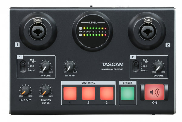 Tascam MiNiSTUDIO Creator US-42B Audio Interface